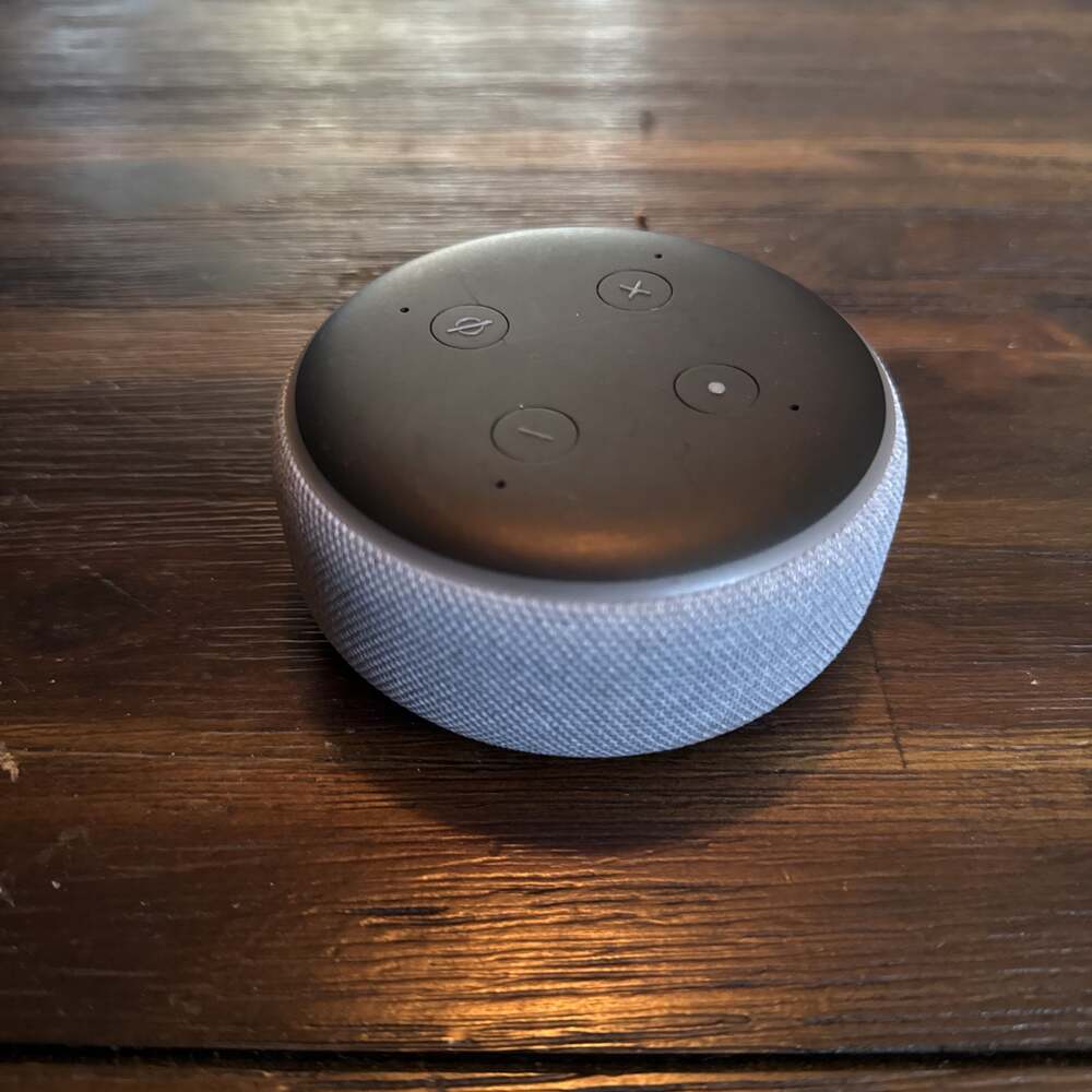 Amazon Echo Dot 3rd Generation Gray D9N29T Speaker Device Only - No AC Adapter